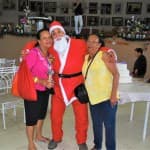 Participantes da melhor idade no Clube Rincao