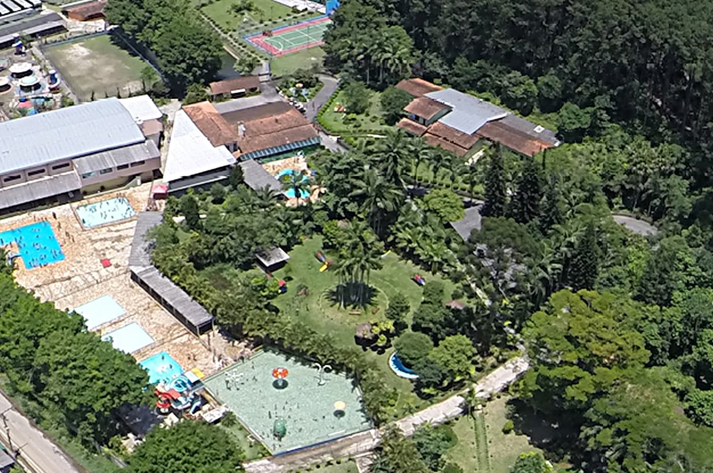 Galeria da estrutura do Clube Rincao