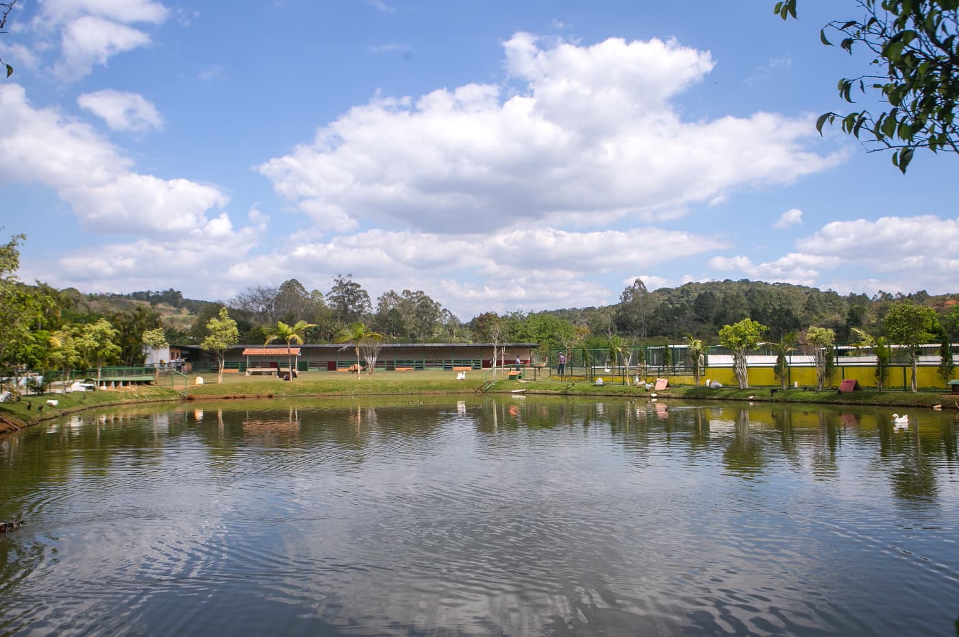Área verde do Clube Rincão